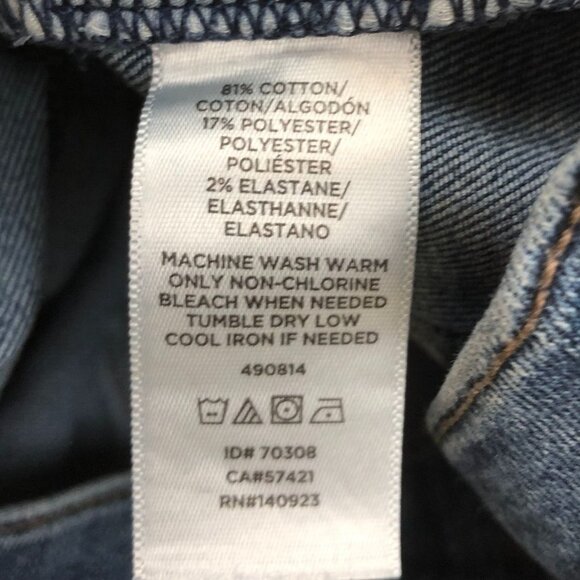 Loft Women's Jeans Size 0 Flaw Modern Skinny Ankle Classic Blue Denim Casual Tra - Picture 11 of 15